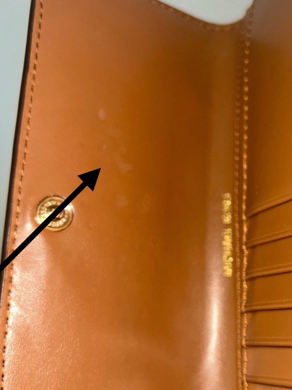 Michael Kors Tan Leather & Signature Canvas Continental Wallet - Picture 4 of 9